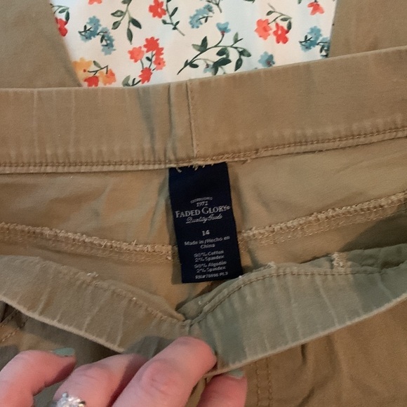 FADED Glory stretch khakis - Picture 2 of 3